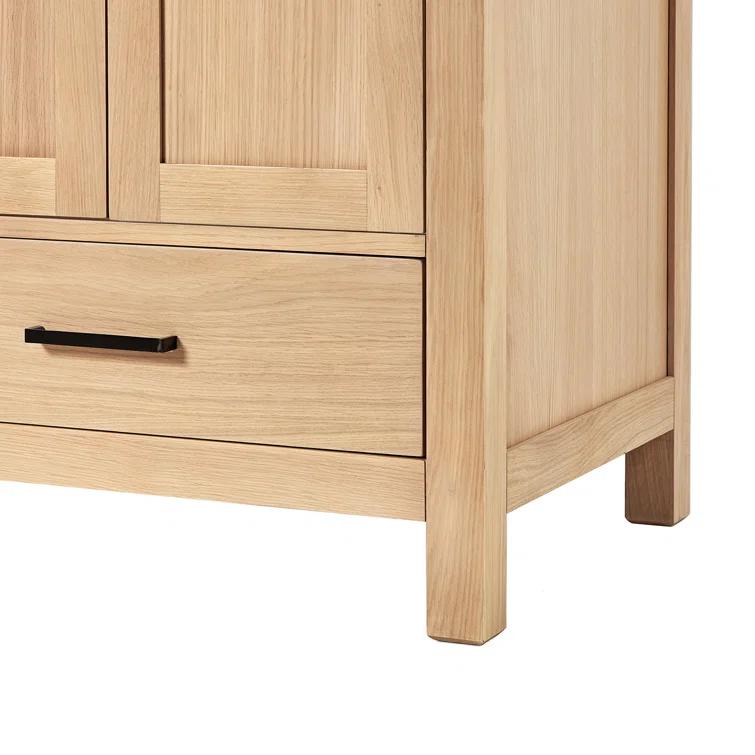 Cambridge Double Bathroom Vanity with Carrara Marble Top