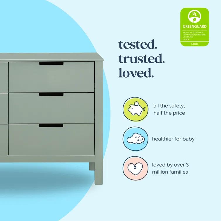 Colby 6-Drawer Dpuble Dresser