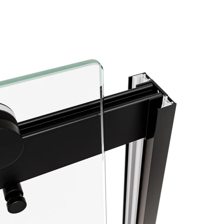 MJ RENOVATION GROUP LLC 13MRG516368RC 56"-60"W x 74"H shower door with high quality stainless steel handle