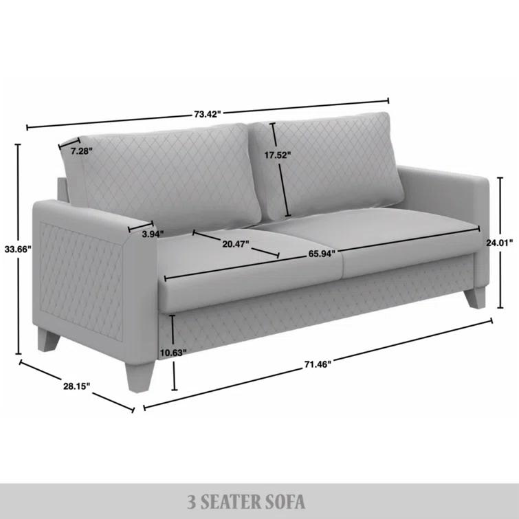 Ludford 3-Piece Living Room Set