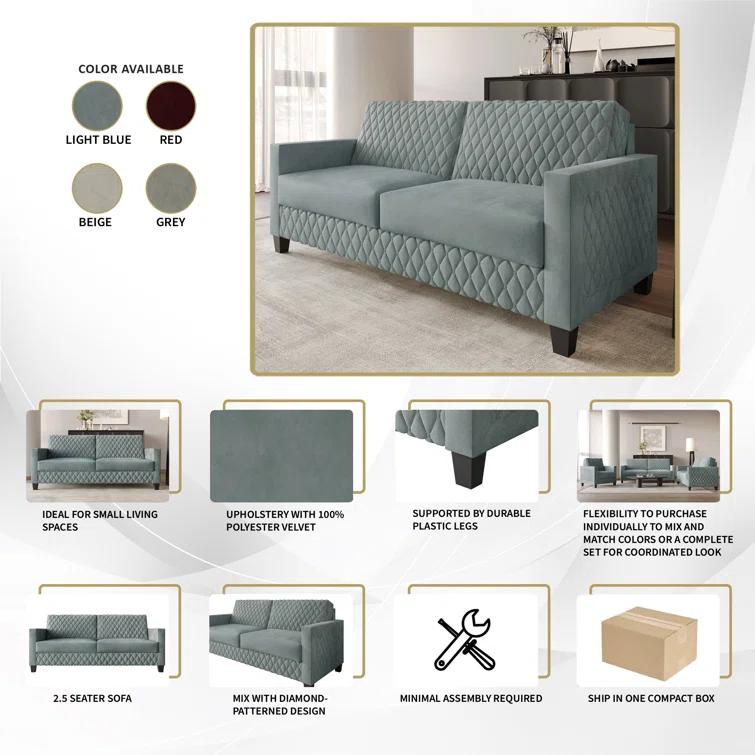 Ludford 3-Piece Living Room Set