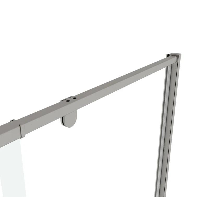 RAY'S RUGS & FLOORING LLC 12RRFR142461LTS 38-42" W x 71" H Pivot Frame Sliding Shower Door with 6mm Tempered Glass