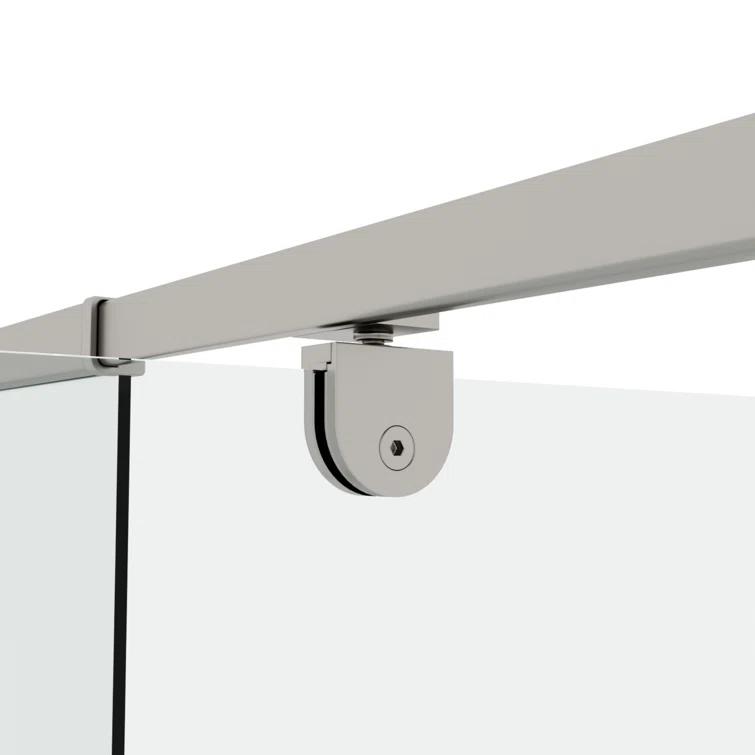 RAY'S RUGS & FLOORING LLC 12RRFR142461LTS 38-42" W x 71" H Pivot Frame Sliding Shower Door with 6mm Tempered Glass