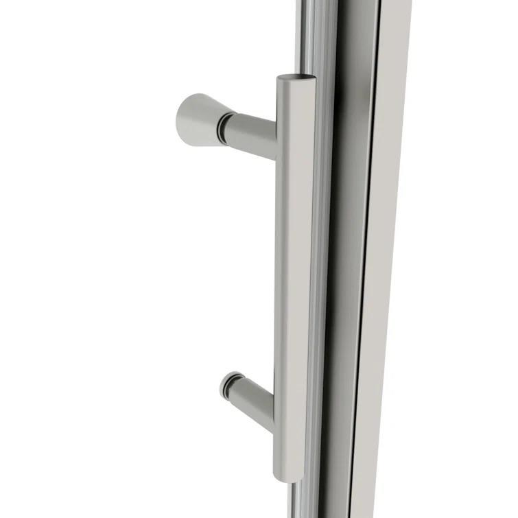 RAY'S RUGS & FLOORING LLC 12RRFR142461LTS 38-42" W x 71" H Pivot Frame Sliding Shower Door with 6mm Tempered Glass