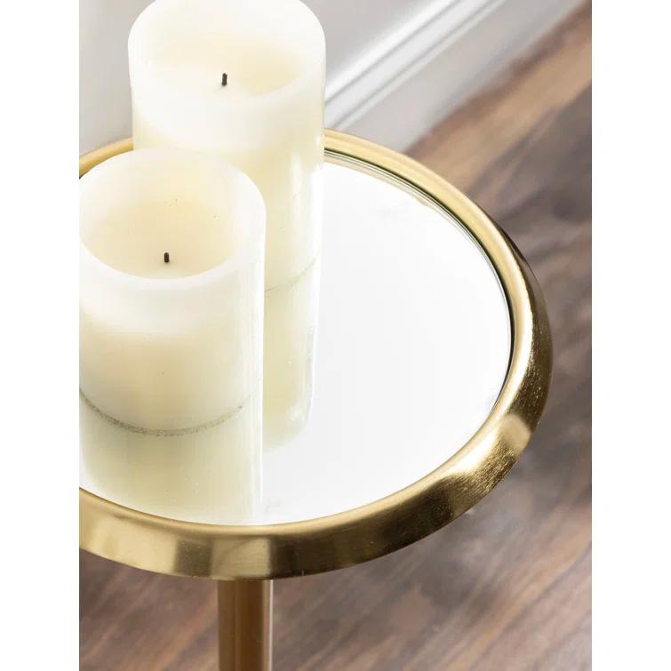 Deanna Iron End Table