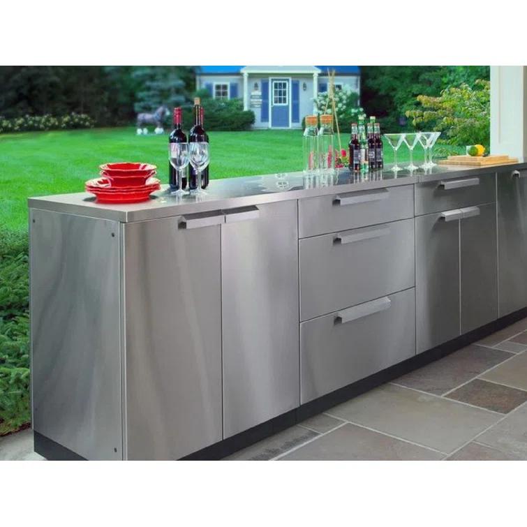 Outdoor Kitchen Stainless Steel Countertop