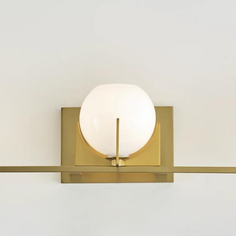 Kristoff 3 Light Frosted Dimmable Vanity Light