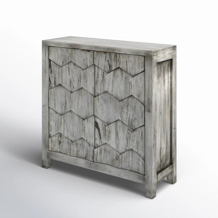 Blancheville Solid Wood Storage Cabinet
