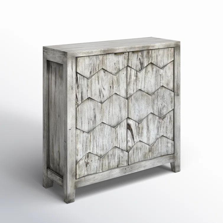 Blancheville Solid Wood Storage Cabinet