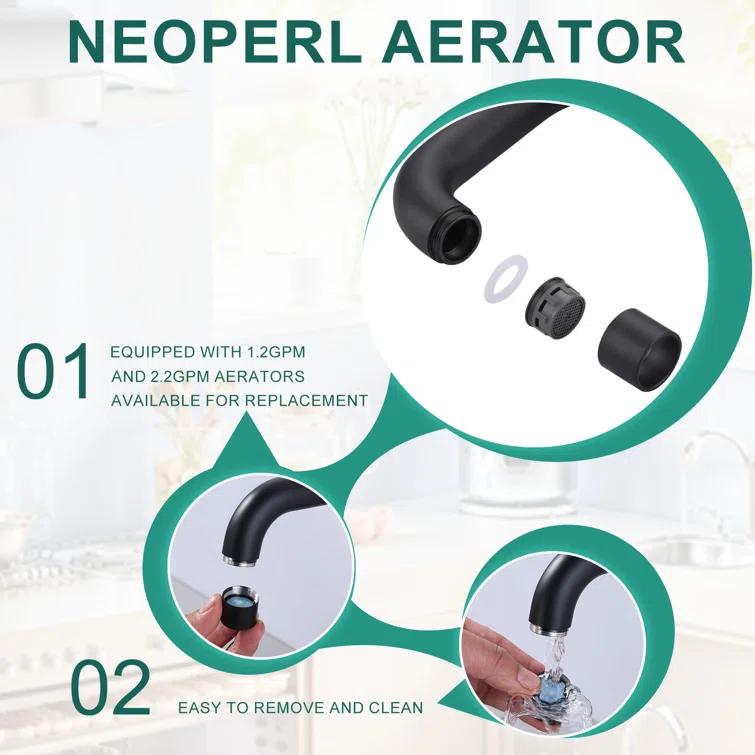 Single Handle Deck Mounted Bar Faucet Inclued Supply Lines