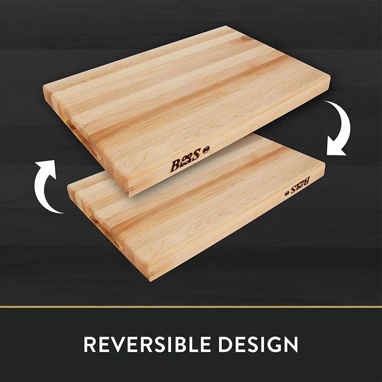 John Boos John Boos Platinum Series Reversible Wood Cutting Board, Maple