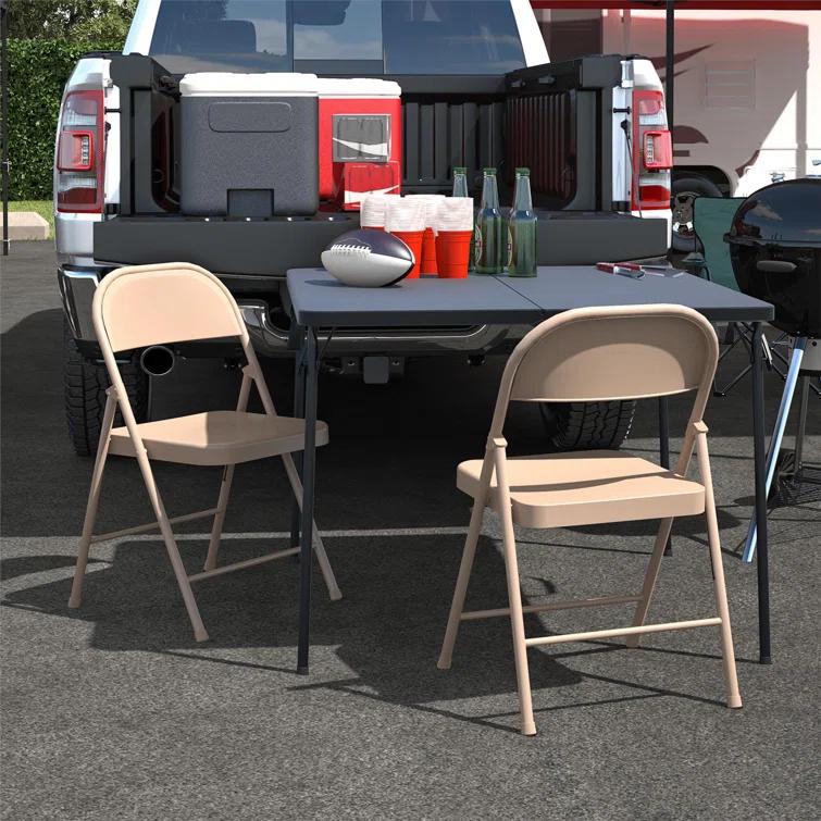 COSCO SmartFold All-Steel Folding Chair