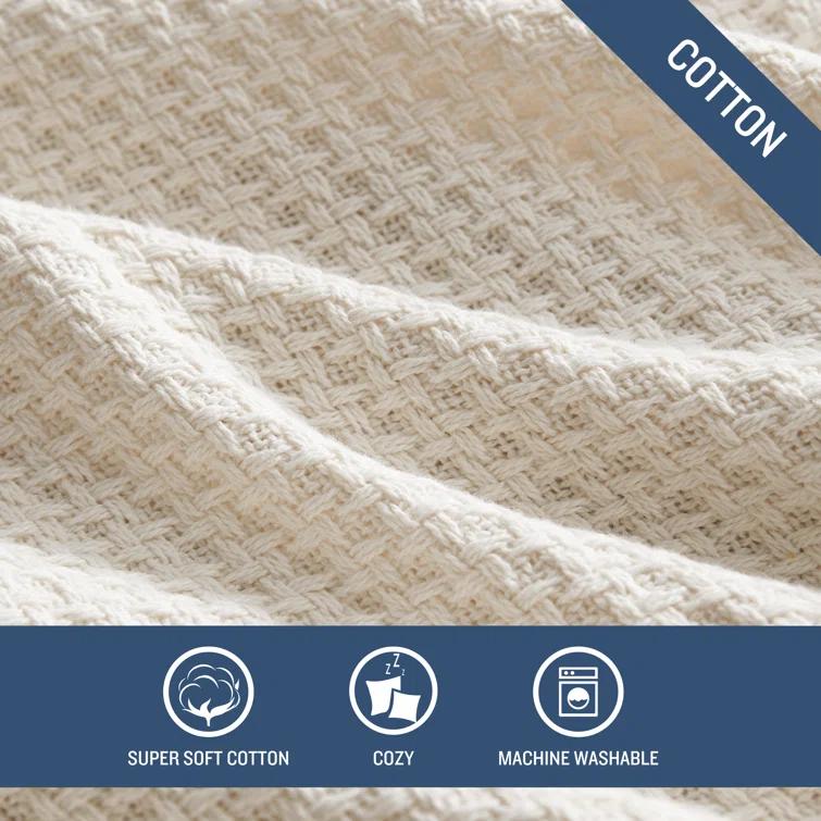 Tommy Bahama Home Tommy Bahama Bahama Coast Cotton Woven Reversible Blanket