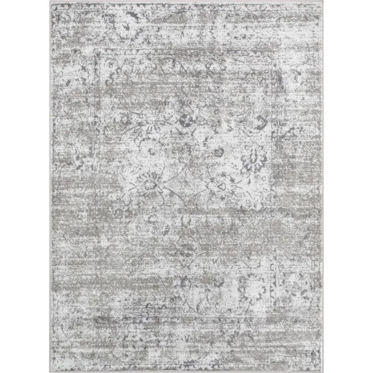 Vintage Oriental Ivory Area Rug