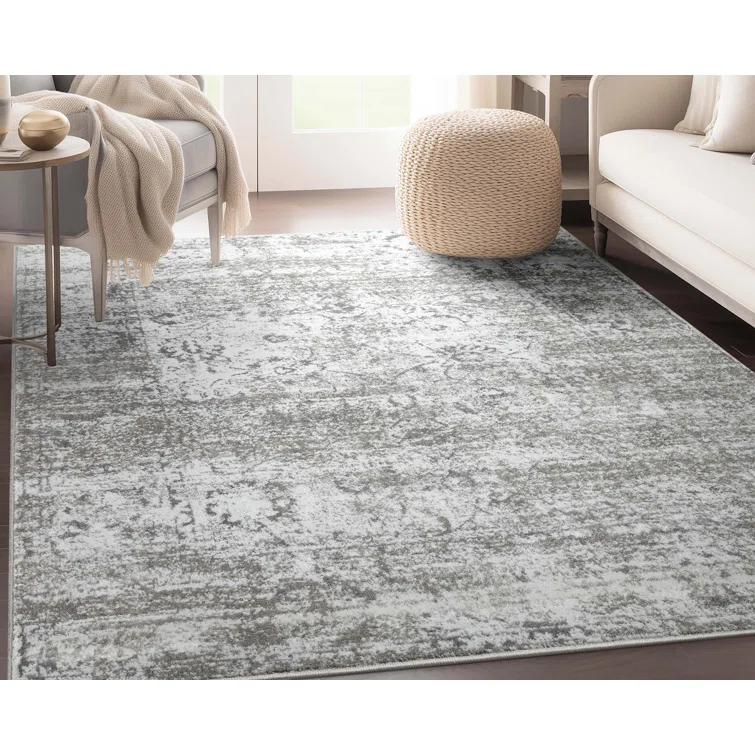 Vintage Oriental Ivory Area Rug