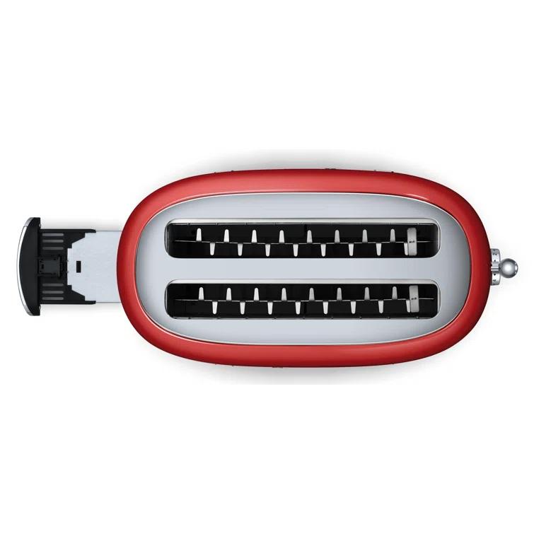 SMEG Red 4-Slice Retro Toaster