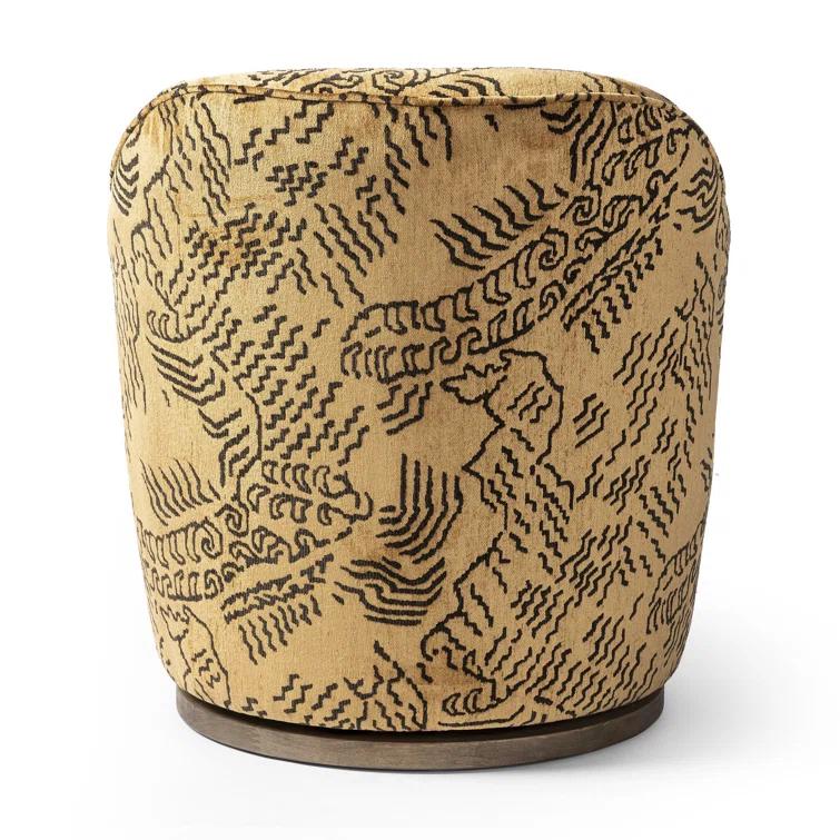 Margie Swivel Chair - Gold