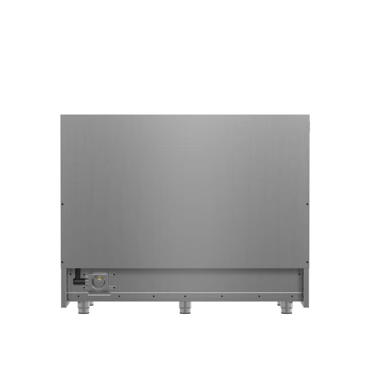 Galiano 48-inch Gas Range Stainless Steel, 8 Burners, 107,000 BTU, Griddle, Double Ovens