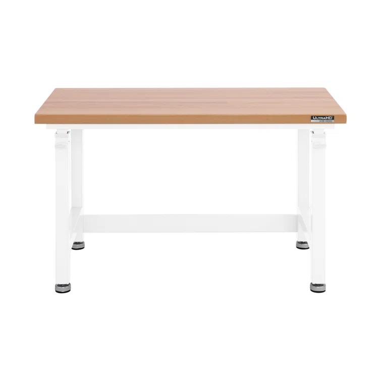 Seville Classics UltraHD Adjustable Height Workbench, 48" W x 24" D x 28.5" - 42" H