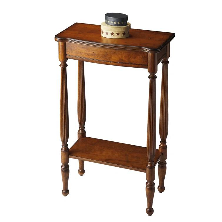 Starlight Canyon Home Medium Brown Narrow Console Table for Living Room and Entryway Spaces