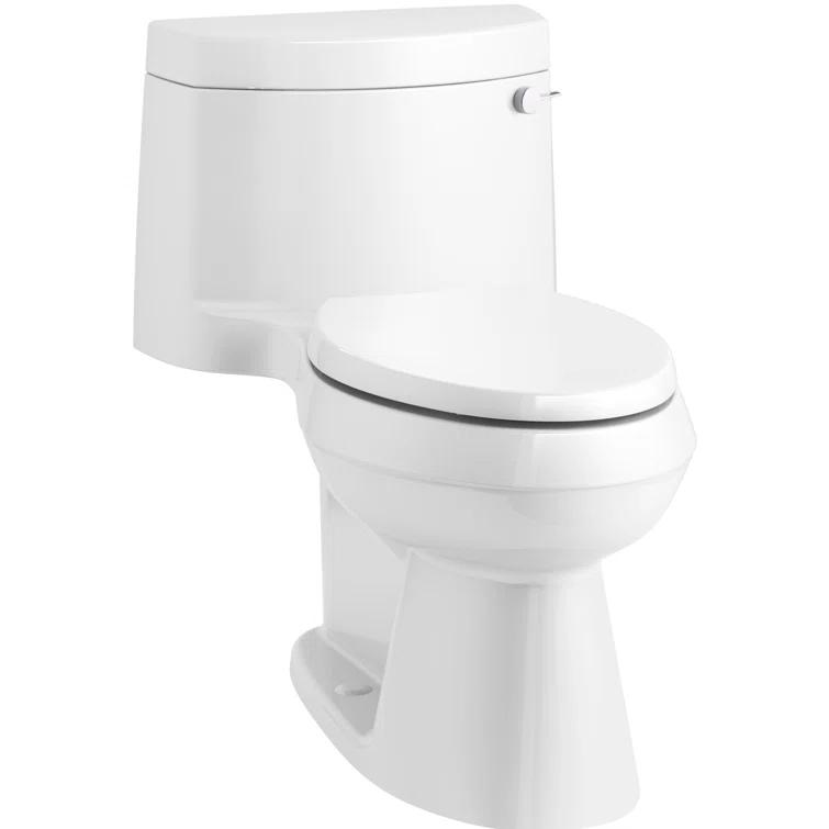Cimarron® 1.28 GPF Water Efficient Elongated One-Piece toilet (Seat Included)