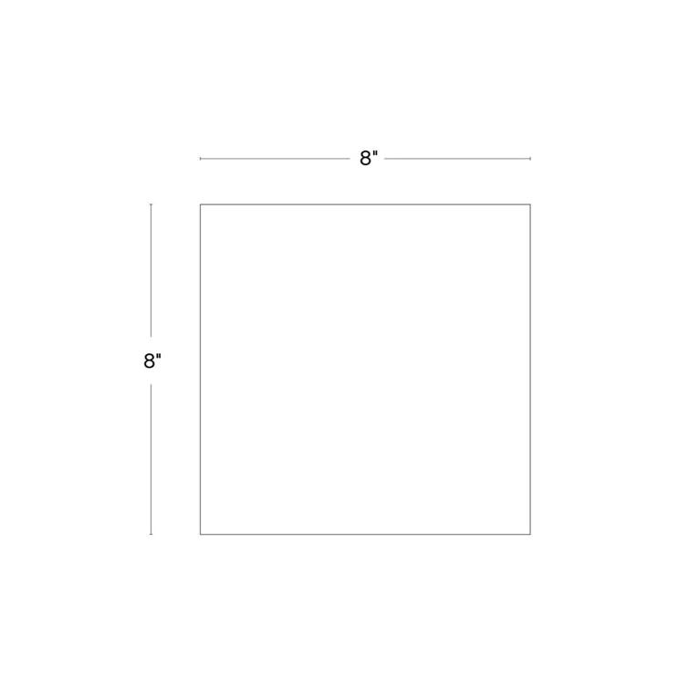 Bond Tile Angela Harris Native 8" x 8" Beveled Porcelain Singular Floor Use Tile