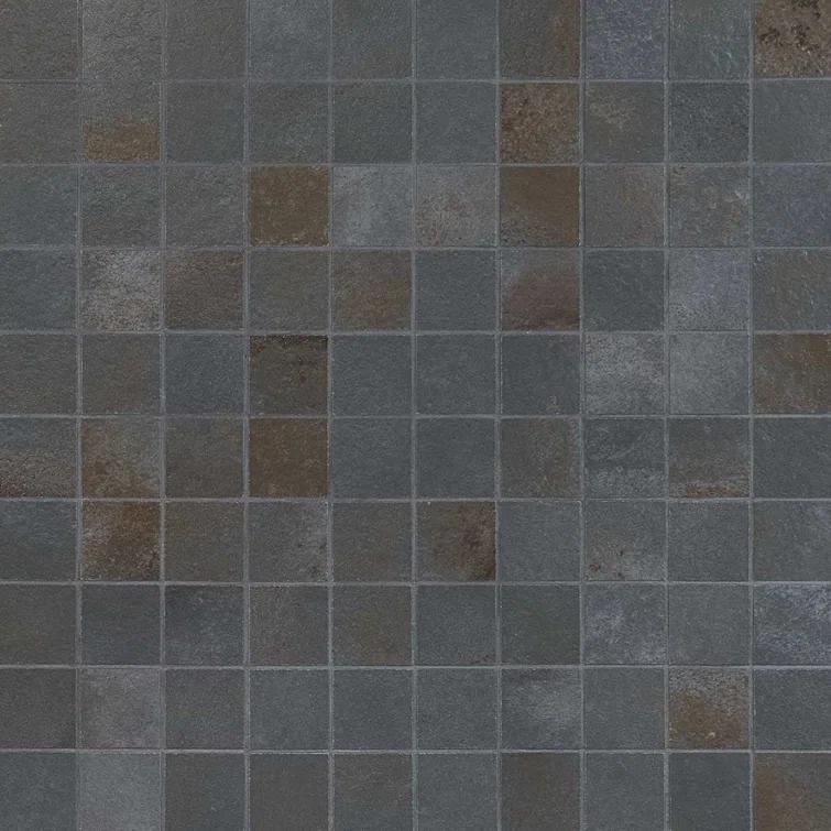 Angela Harris Fuller 11.81 in. x 11.81 in. Matte Porcelain Floor and Wall Mosaic Tile