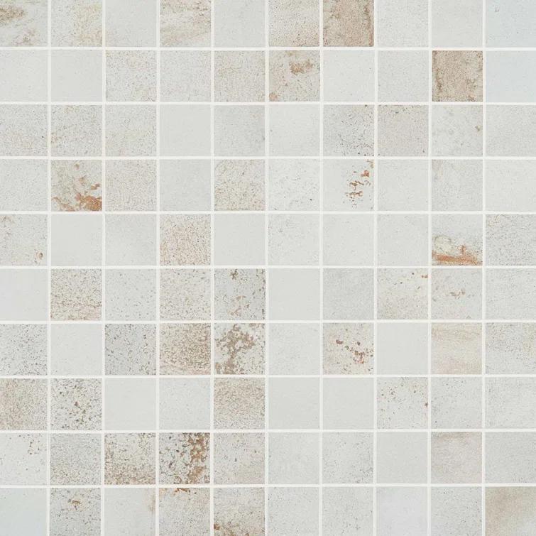Angela Harris Fuller 11.81 in. x 11.81 in. Matte Porcelain Floor and Wall Mosaic Tile