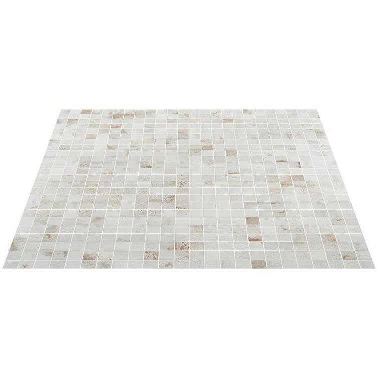 Angela Harris Fuller 11.81 in. x 11.81 in. Matte Porcelain Floor and Wall Mosaic Tile