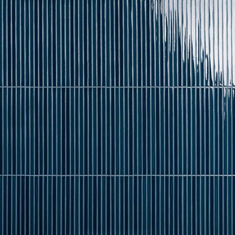 Vivanta 5.27 In. X 17.71 In. Glossy Ceramic Mosaic Elongated Subway Wall Tile (8 Sheets / Box)