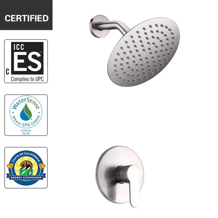 Concealed Mixer Showers with Rough in-Valve