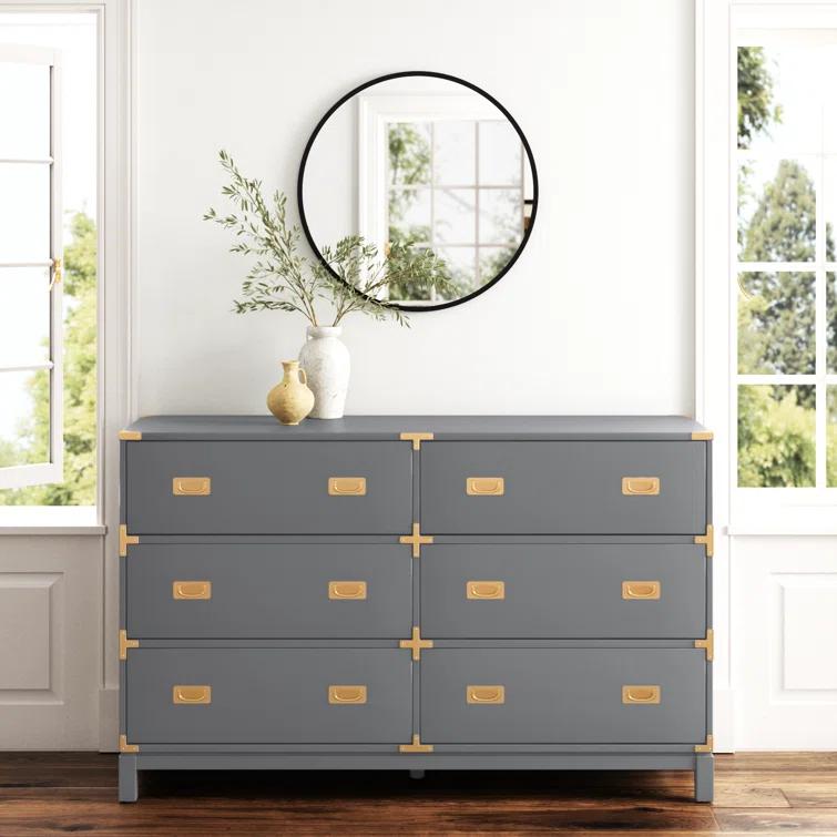 Dania 6-Drawer Dresser
