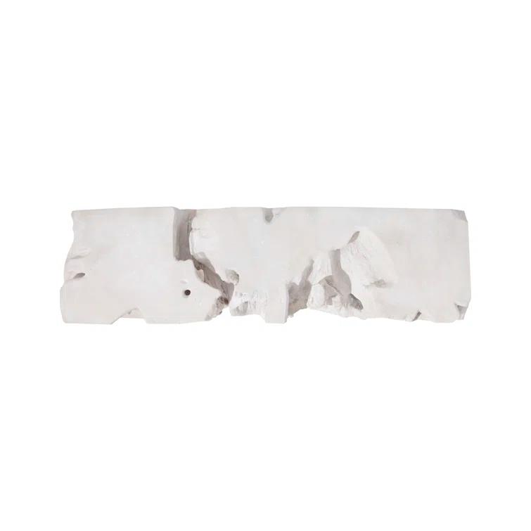 White Stone Bench
