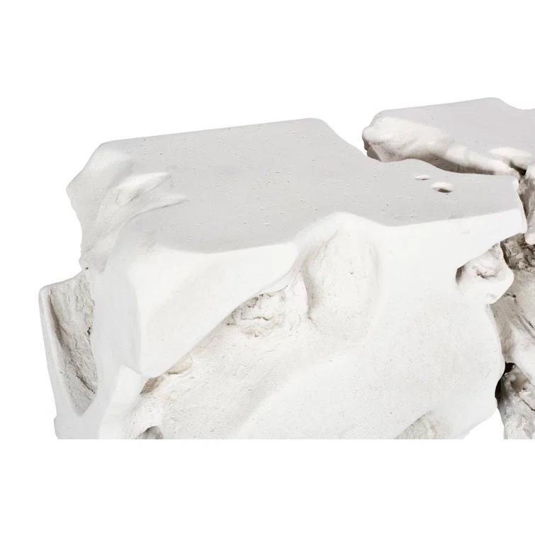 White Stone Bench