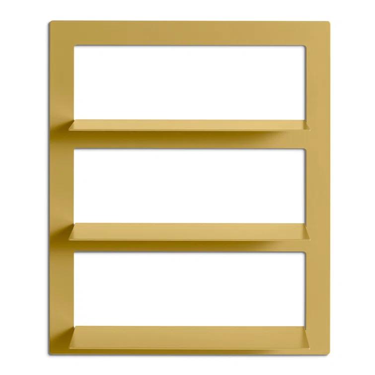 Shwall 3 Piece Powder Coated Metal Tiered Shelf