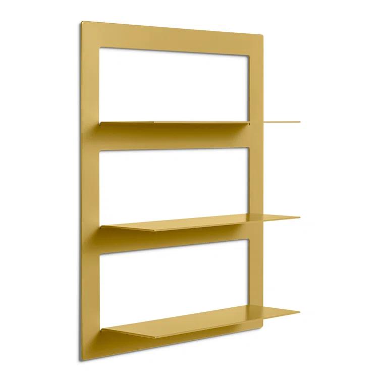 Shwall 3 Piece Powder Coated Metal Tiered Shelf