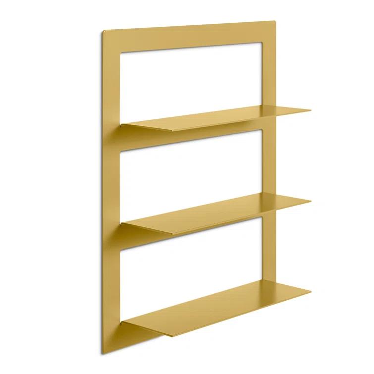 Shwall 3 Piece Powder Coated Metal Tiered Shelf