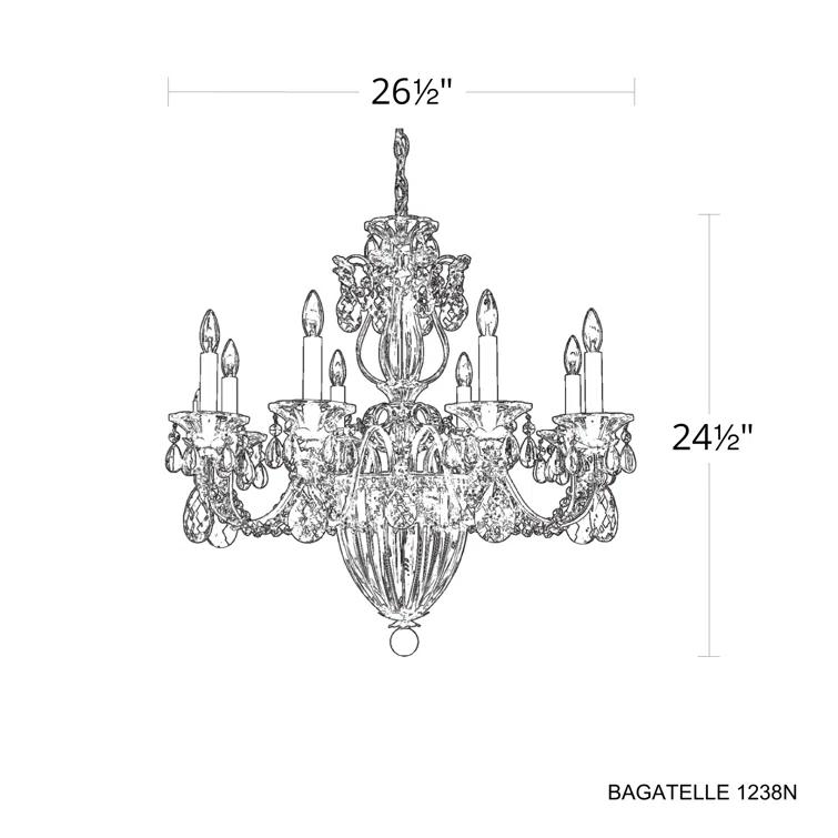 Bagatelle 11 - Light Classic / Traditional Chandelier