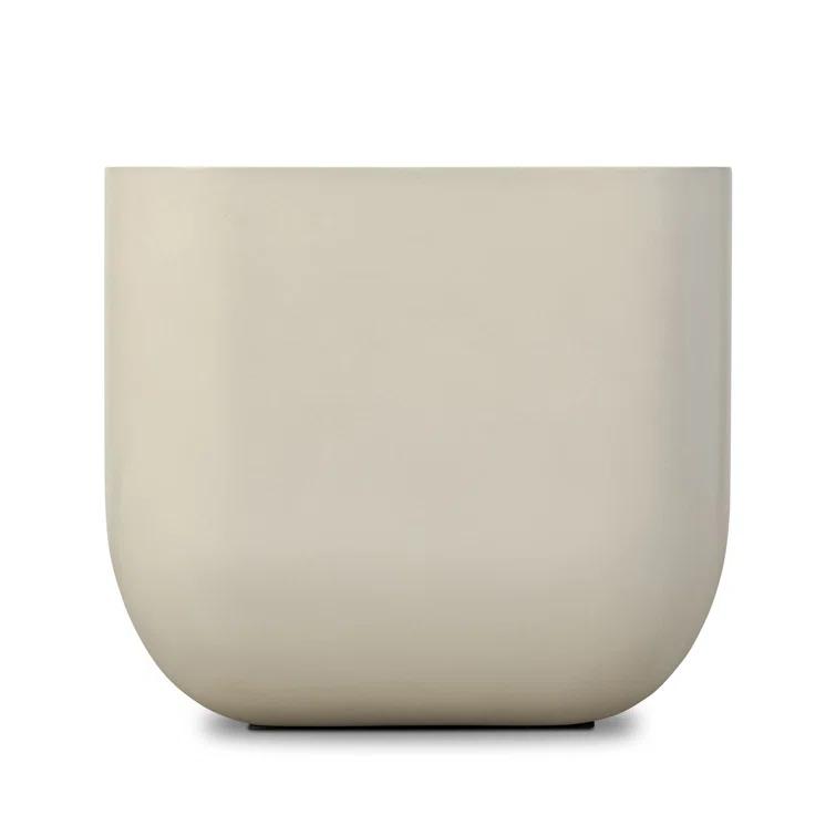 Gray Concrete Square End Table