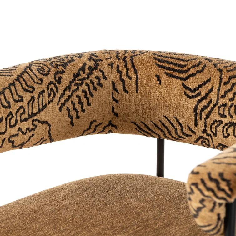 Kyleigh Bar Stool - Slate Boucle