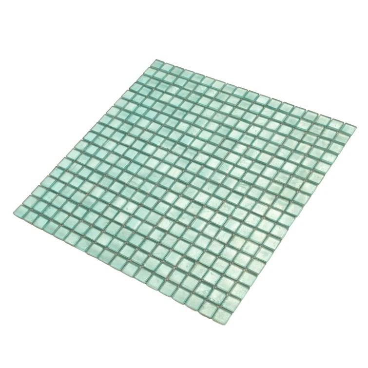 Skosh 0.6" x 0.6" Glass Grid Mosaic Wall & Floor Tile