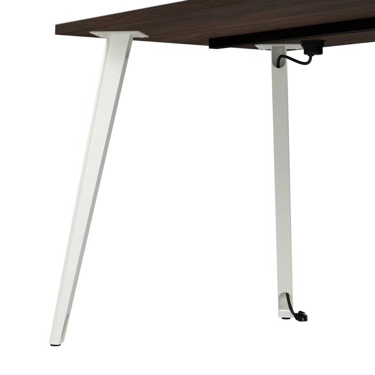 Bush Business Furniture Vista Computer Desk With Splayed Metal Legs