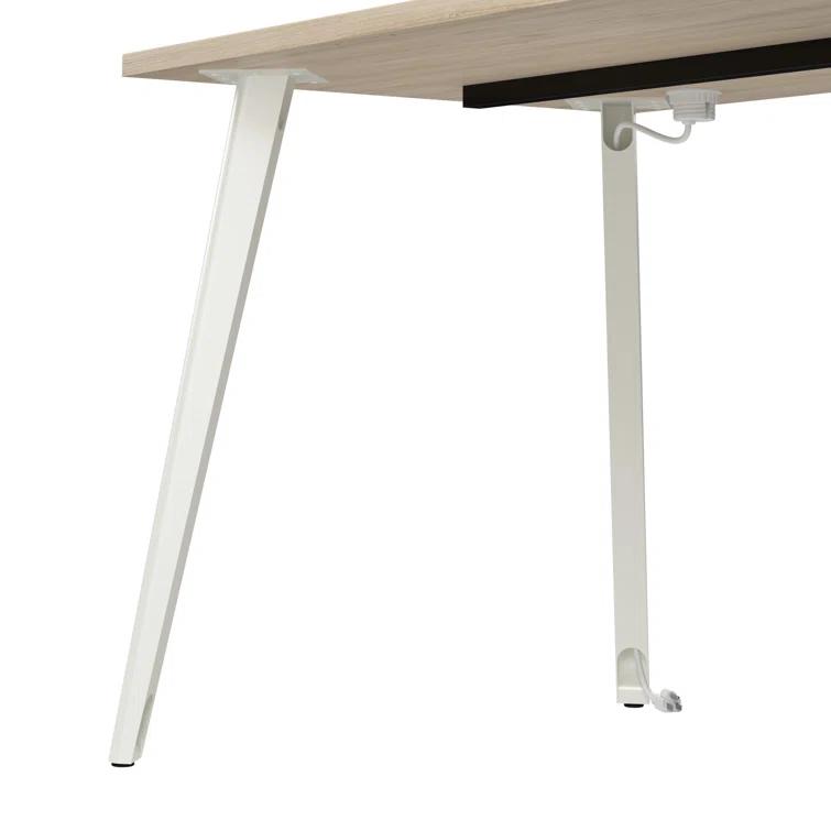 Bush Business Furniture Vista Computer Desk With Splayed Metal Legs