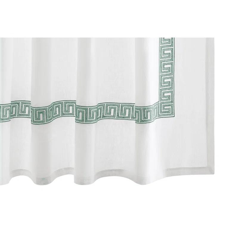 Ophelia Geometric Shower Curtain