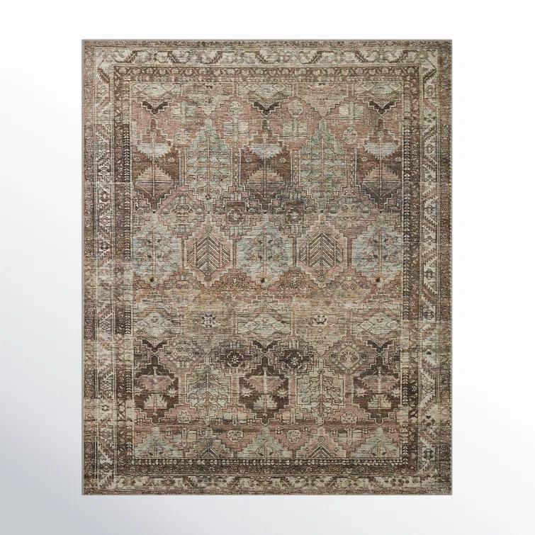 Billie Rug by Amber Lewis x Loloi - Clay and Sage / 7'6" x 9'6"