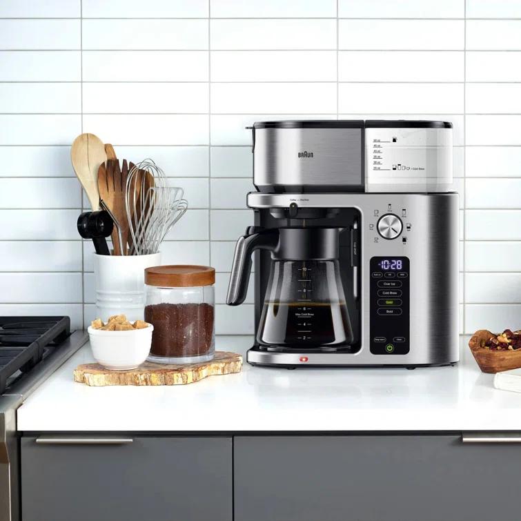Braun ® MultiServe Plus 10-Cup Drip Coffee Maker with Cold Brew