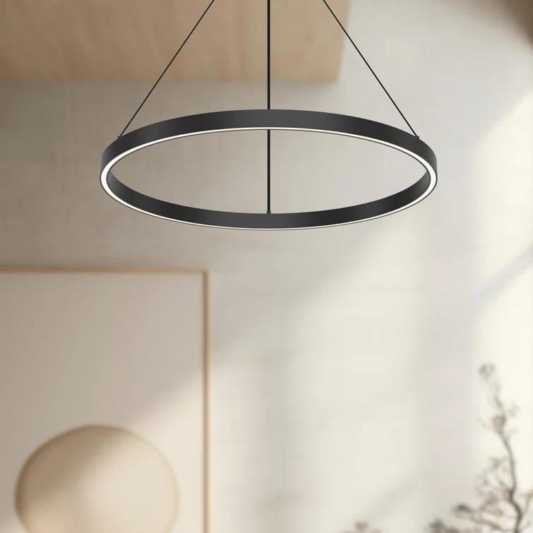 Kuzco Lighting Cerchio Dimmable LED Geometric Chandelier