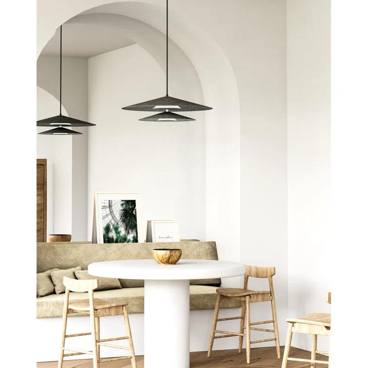 Kuzco Lighting Cruz - Light Pendant ,  Black/White