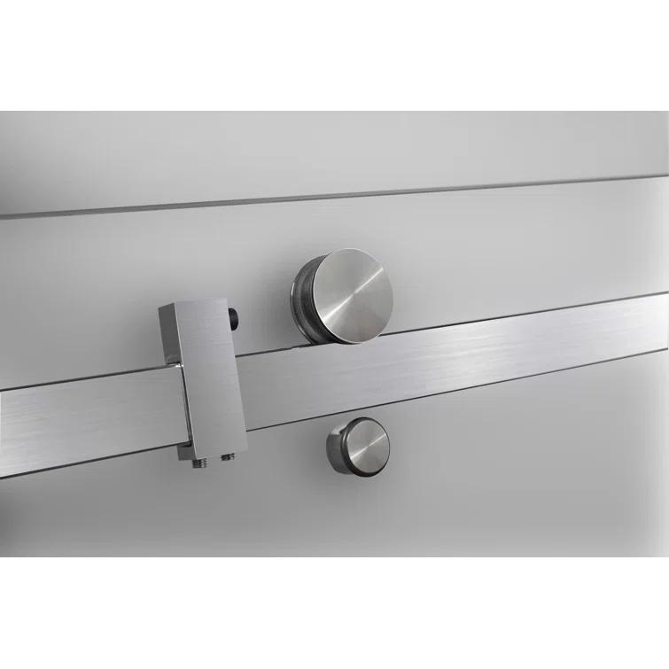 Moselle 48" x 75" Rectangle Sliding Shower Enclosure