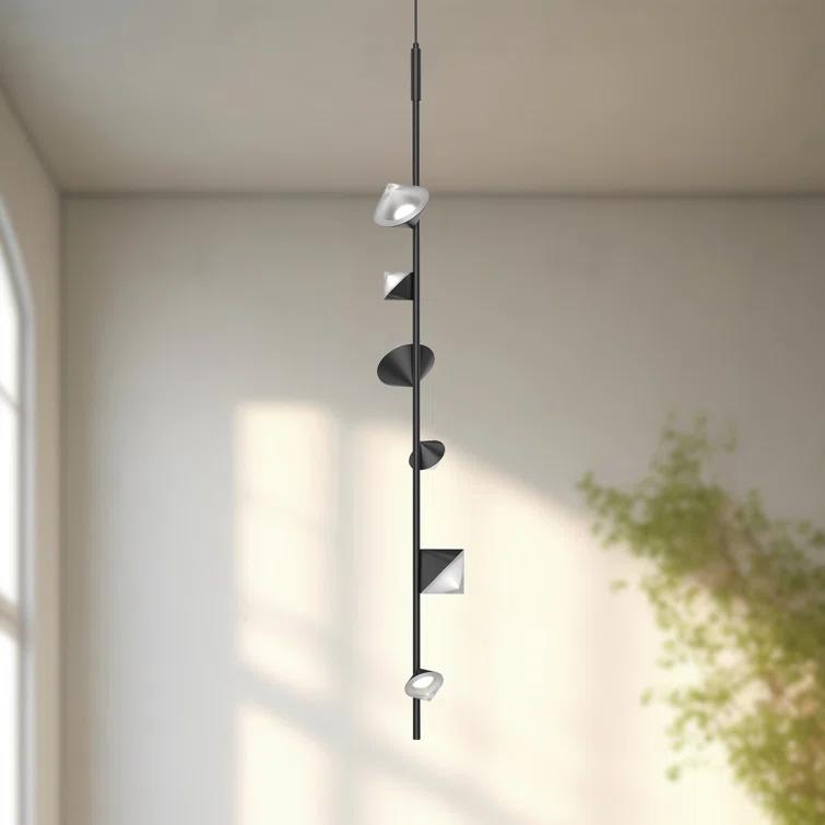 6 - Light LED Unique/Statement Pendant